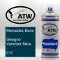 Preview: Mercedes-Benz, Designo Varicolor Mica, 017: 400ml Sprühdose, von ATW Autoteile West.